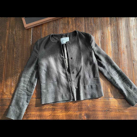 🌷Sale🌷Authentic Prada Silk Jacket - Picture 1 of 10